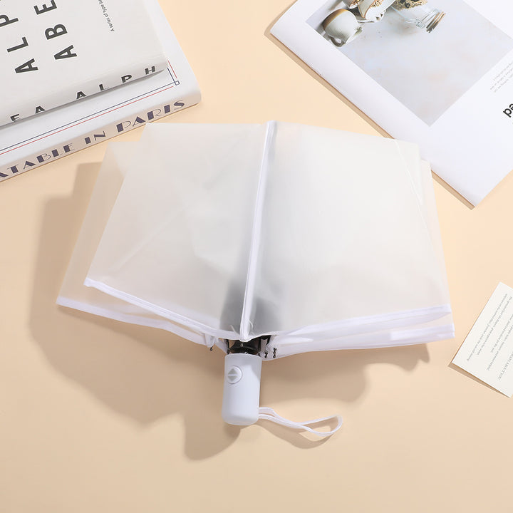 Women's Foldable Umbrella with UV Protection Bowlift