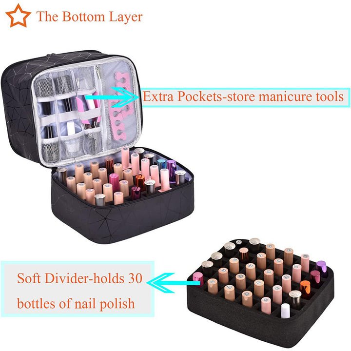 Multifunctional Cosmetic Organizer Bag Bowlift