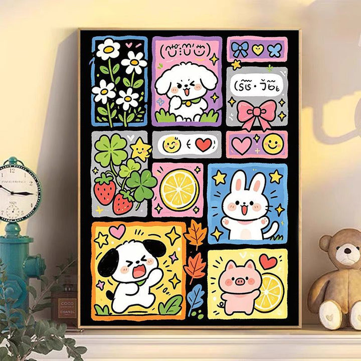 Cute Ice Cream-Themed Wall Art Bowlift