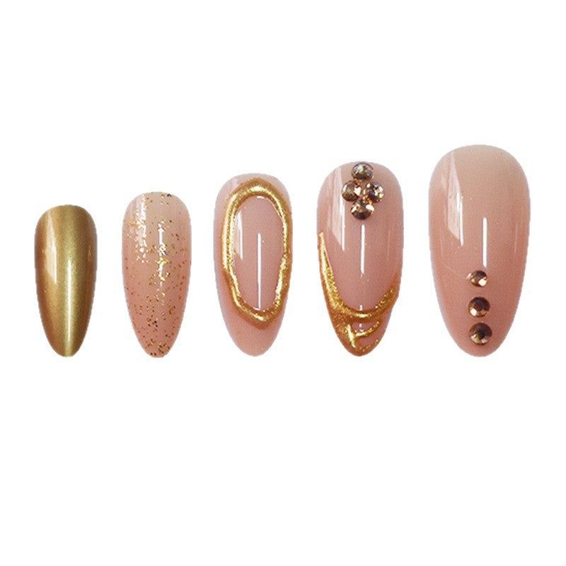Glamorous 3D Decorative Press-On Nails Bowlift
