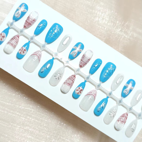 Creative Nail Art Artificial Nails Bowlift