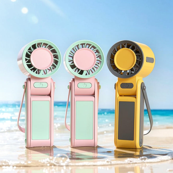 Portable Rechargeable Handheld Cooling Fan Bowlift