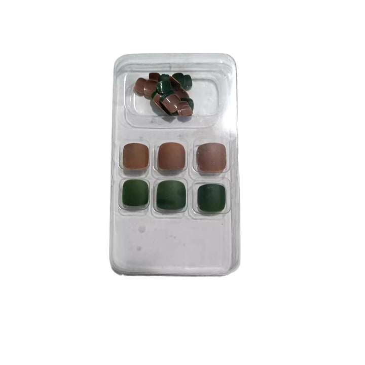 Decorative Press-On Nail Set Bowlift