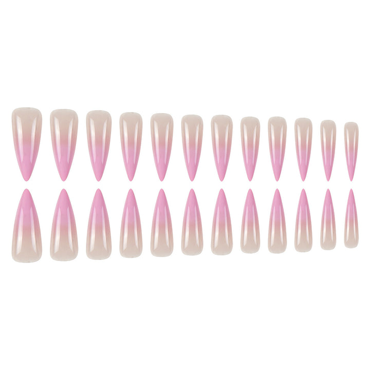 Ombre Stiletto Press-On Nails Bowlift
