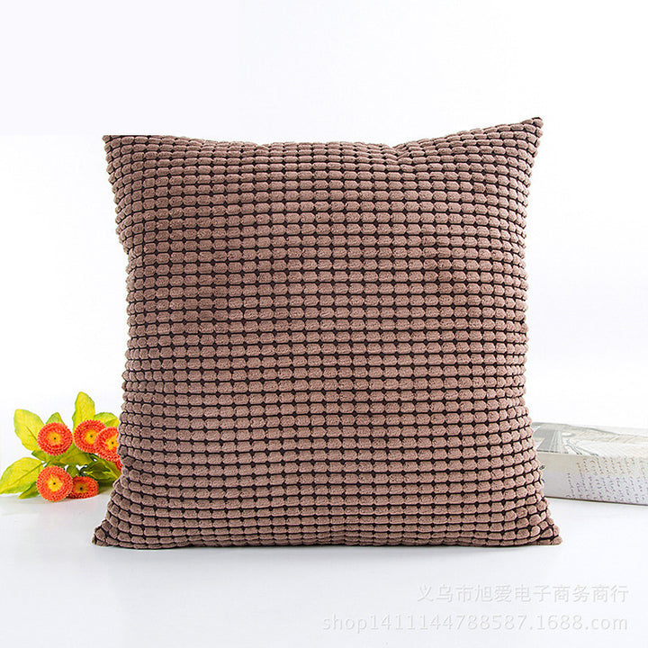 Textured Square Decorative Pillow