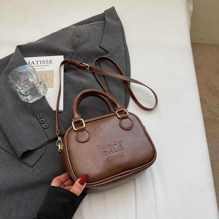 Sleek Structured Mini Shoulder Bag Bowlift
