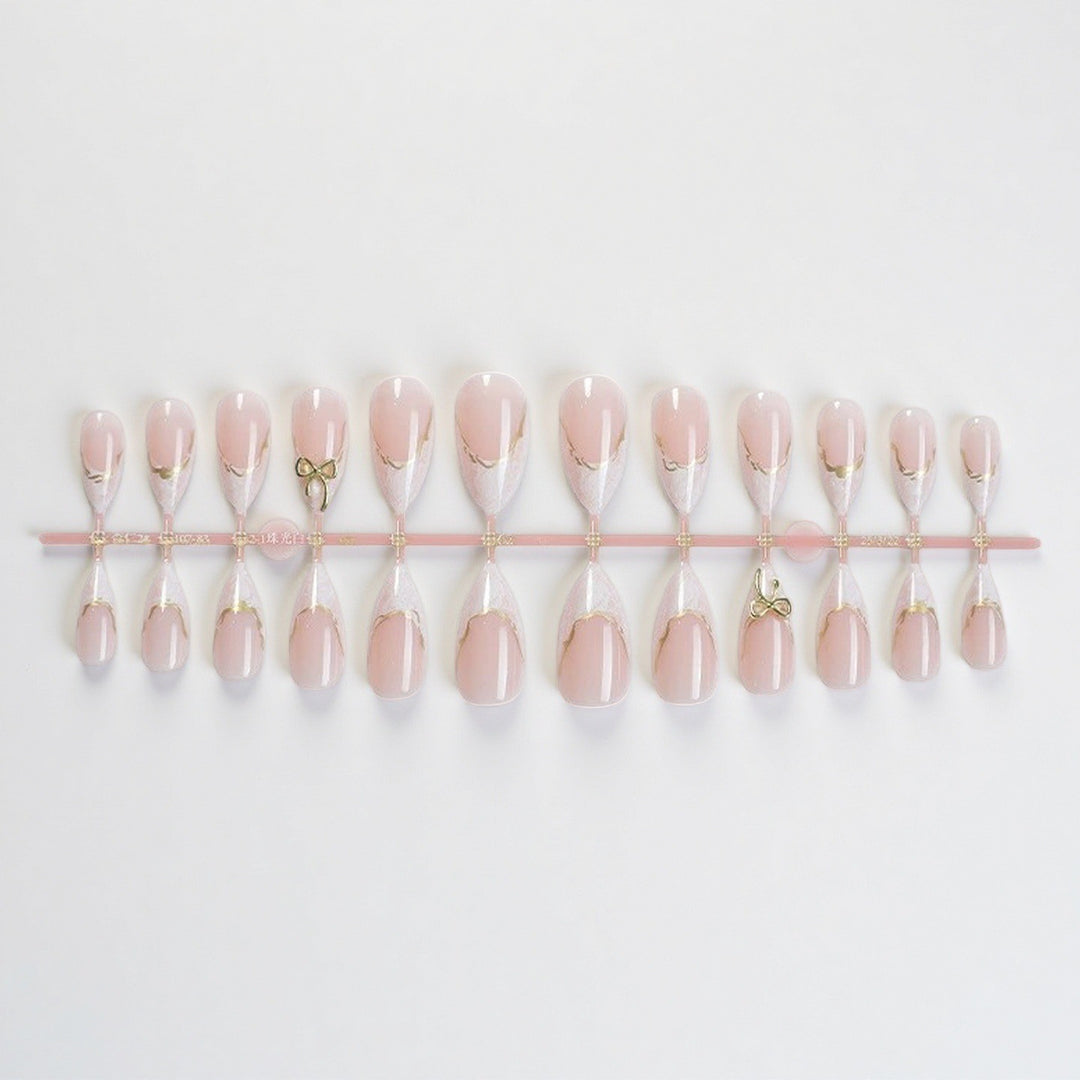 Elegant Decorative Nail Art Set Bowlift