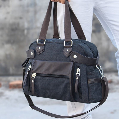 Shoulder bag with multiple compartments and comfortable carrying system Bowlift