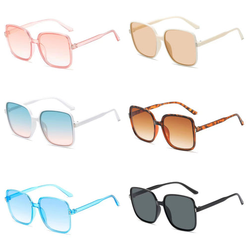 Oversized Retro Square Sunglasses Bowlift