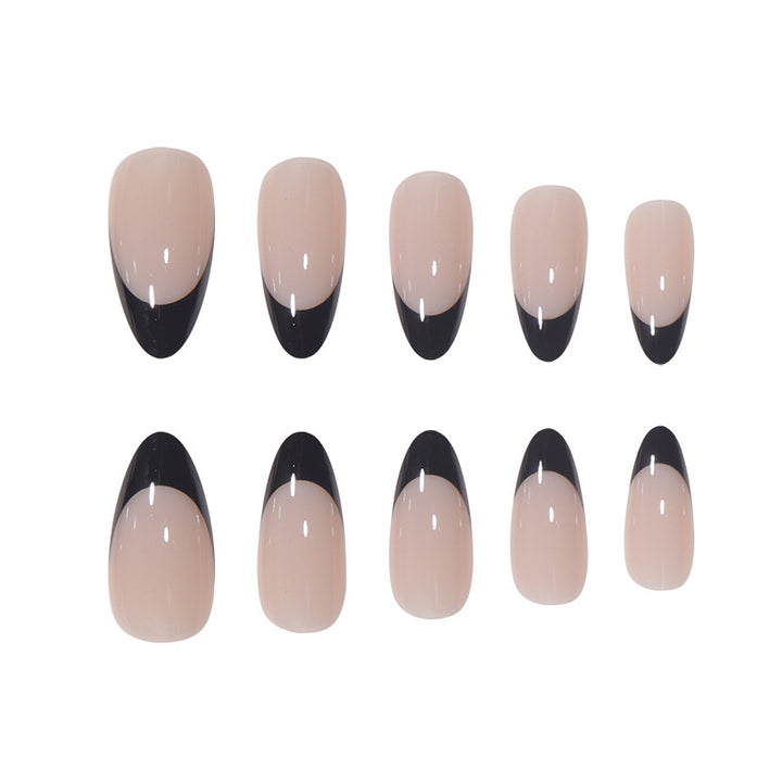 Stylish French Tip Nail Art Bowlift