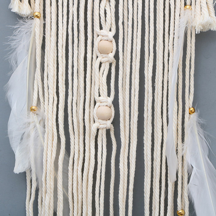 Moon-Inspired Macrame Wall Hanging Bowlift