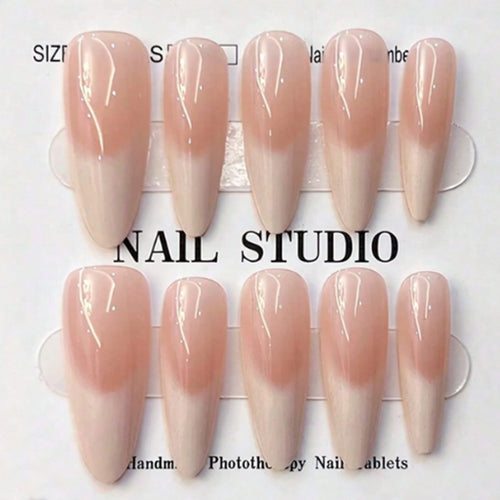 Glossy Ombre Press-On Nail Tips Bowlift