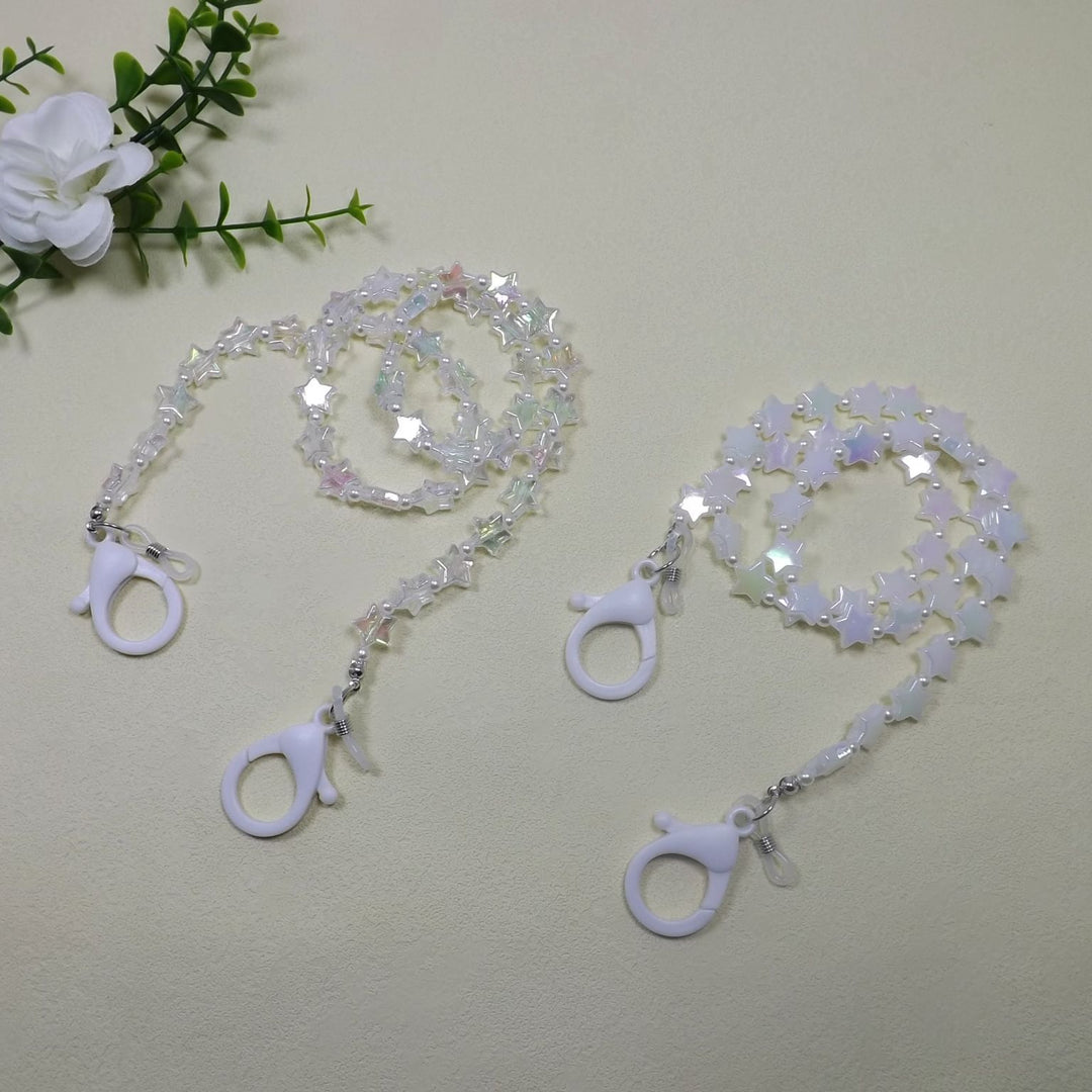 Glasses strap made of transparent resin Bowlift