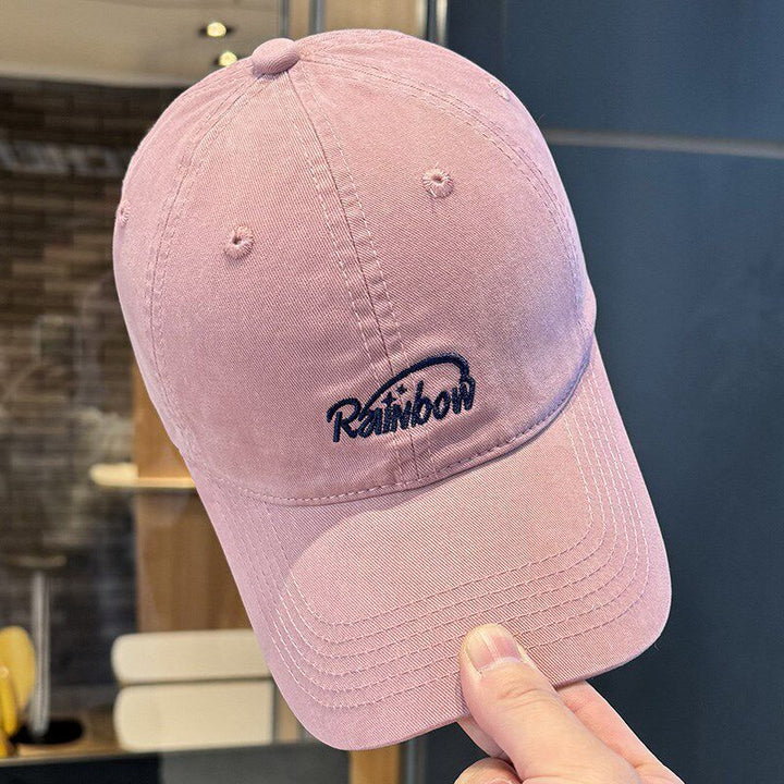 Unisex Embroidered Cotton Baseball Cap Bowlift