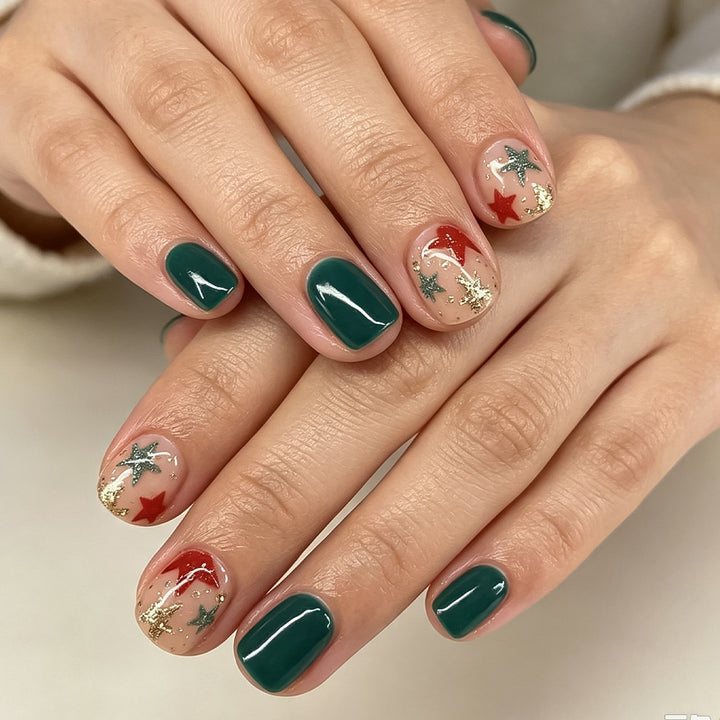 Festive Gel Nail Art Set Bowlift