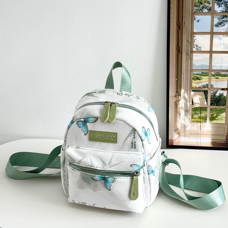 Patterned Mini Backpack Bowlift