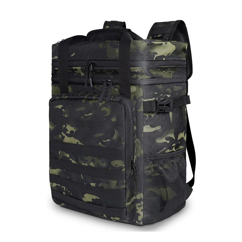 Multifunctional Backpack with Insulated Cooler Bag Bowlift