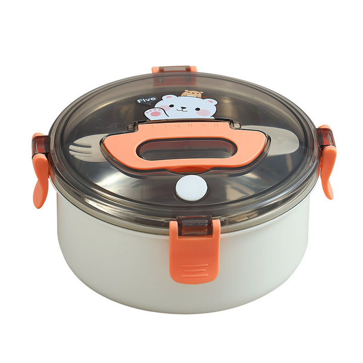 Playful Panda-Themed Food Storage Bowl