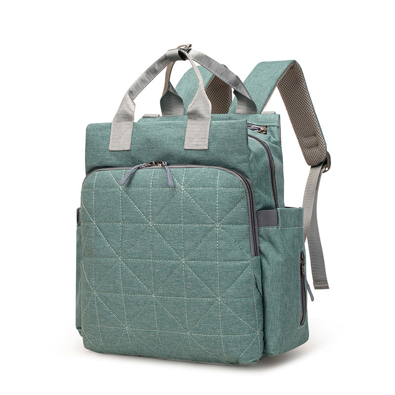 Modern Quilted Backpack Bowlift