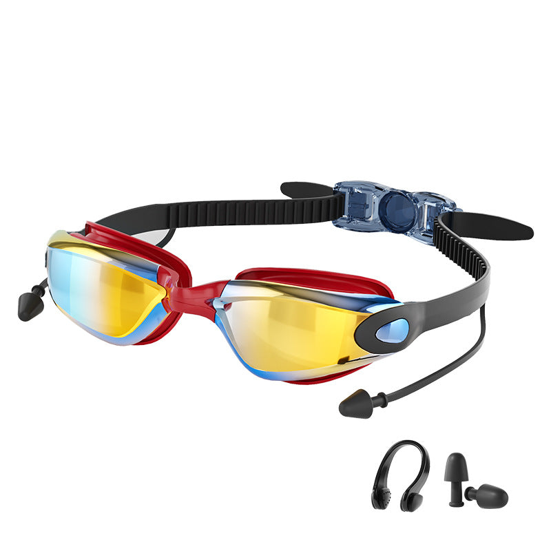 Men's Advanced Anti-Fog Swimming Goggles Bowlift