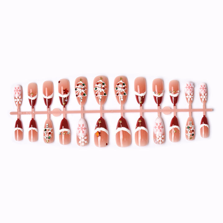 Festive Artificial Nail Collection Bowlift