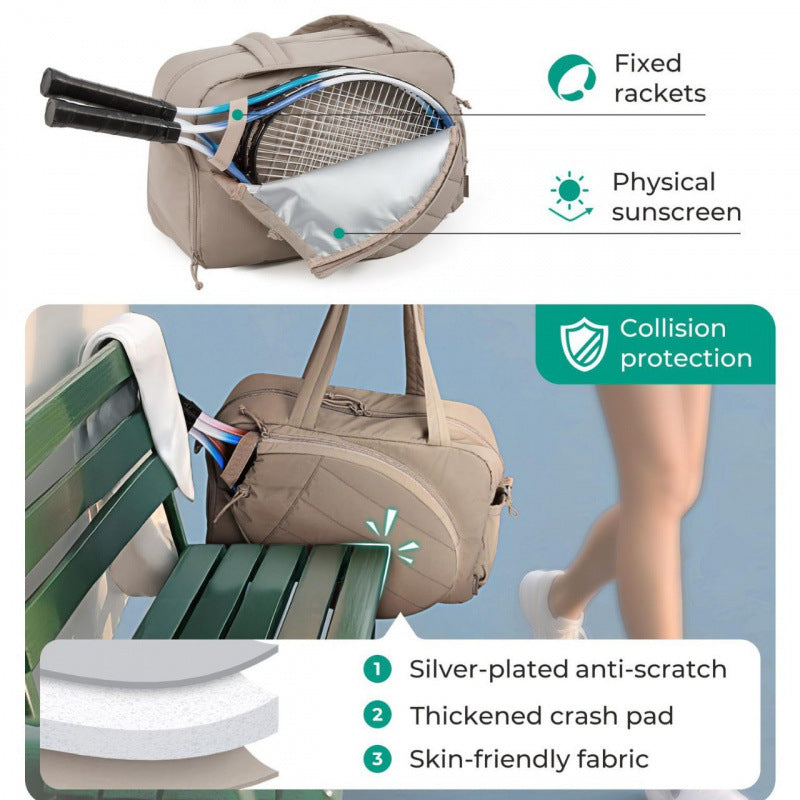 Athletic Tennis Racket Carry Bag Bowlift