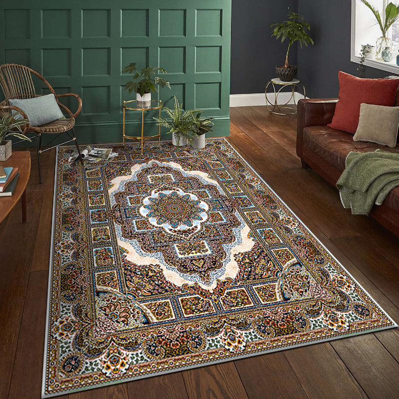 Vintage-Inspired Intricate Pattern Area Rug