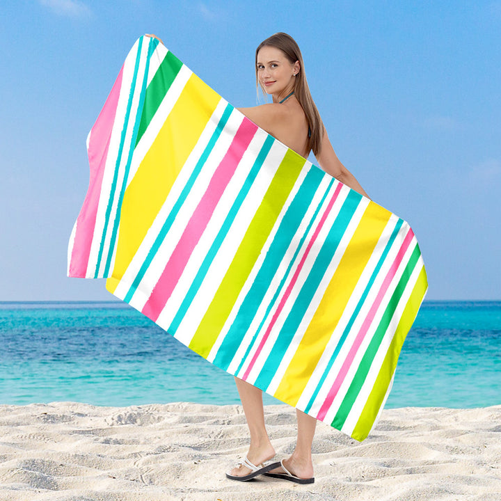 Beach towel with maritime turtle design Bowlift