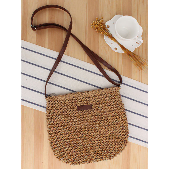 Handcrafted Shoulder Bag Made from Natural Materials Bowlift