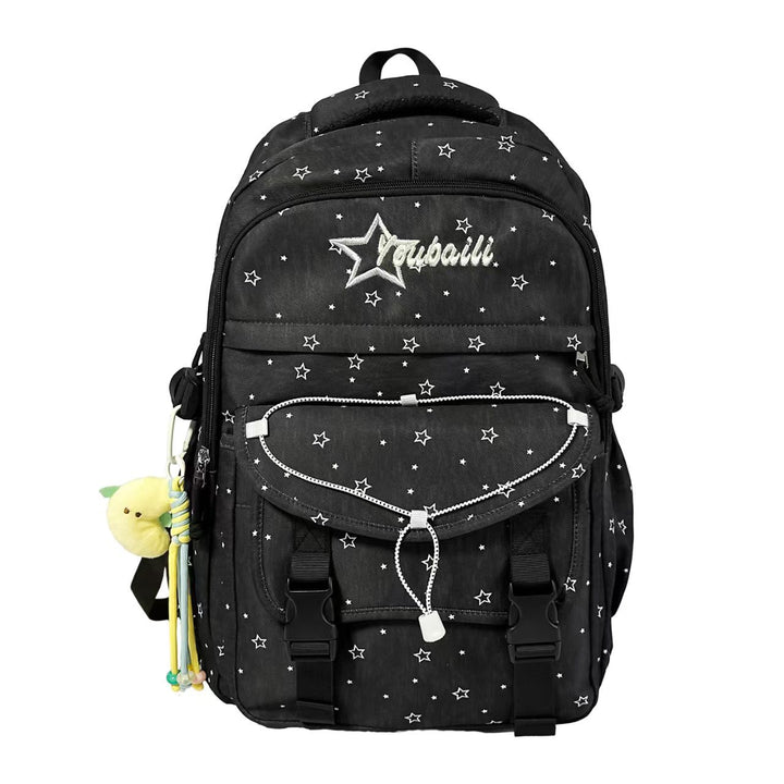 Star Patterned Student Backpack Bowlift