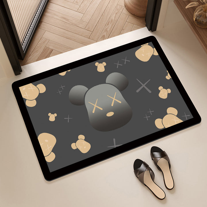 Decorative Cartoon-Themed Floor Mat Bowlift