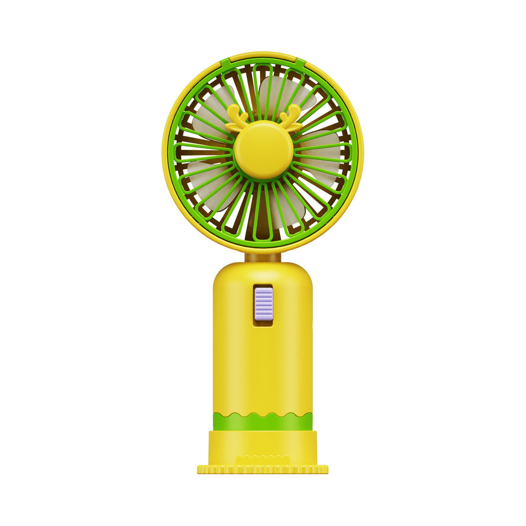Unisex Portable Mini Fan with Ergonomic Design and USB Connection Bowlift