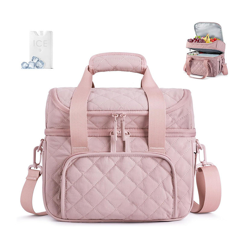 Elegant cooler bag with practical drink holder Bowlift