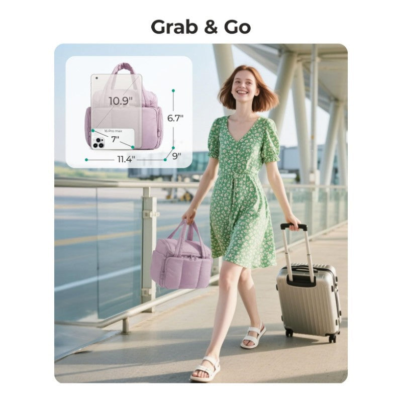 Insulated Multi-Pocket Lunch Tote Bowlift