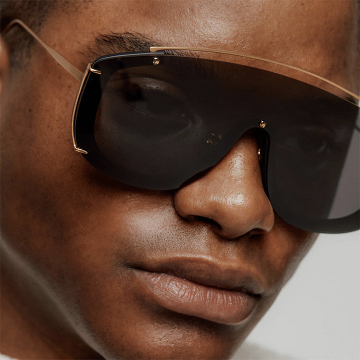 Ladies futuristic oversized sunglasses Bowlift