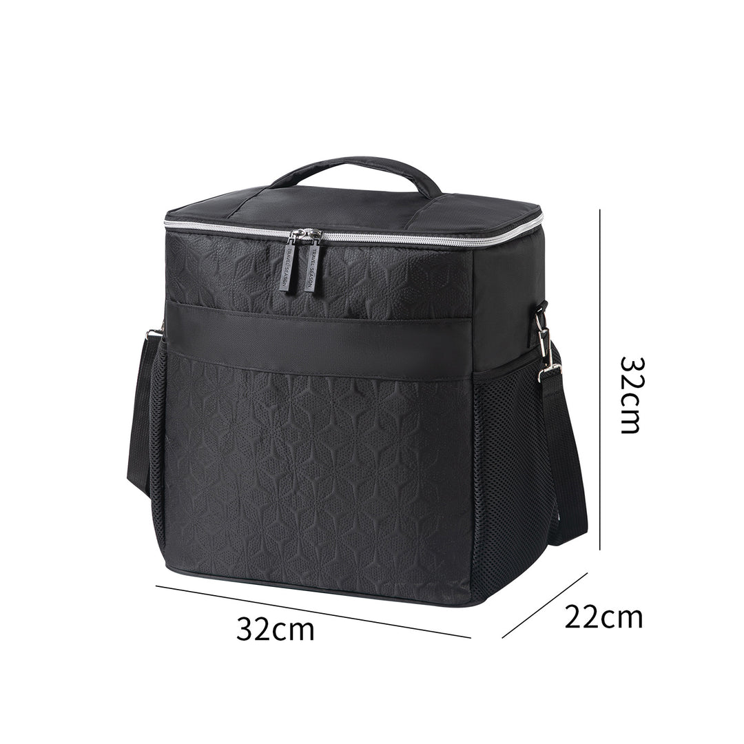 Insulated Cooler Bag with Practical Side Pockets Bowlift