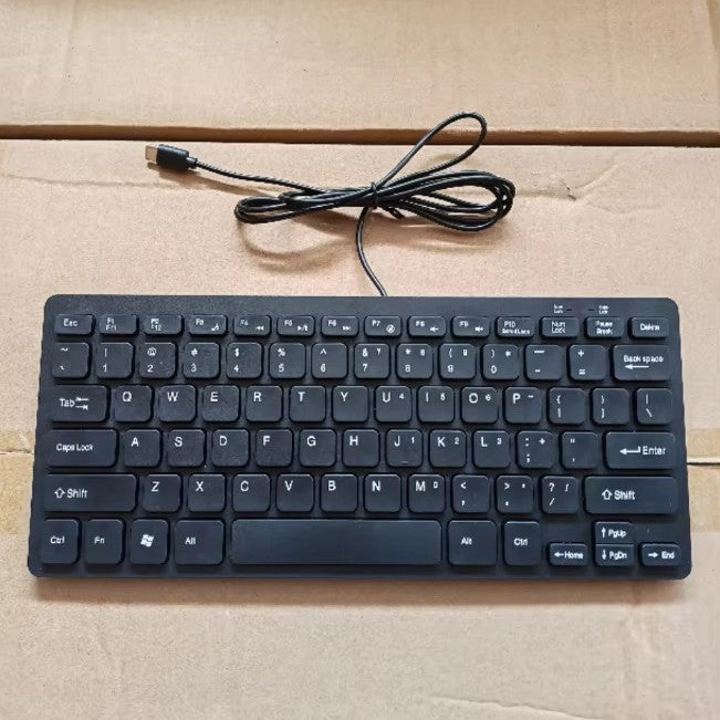 Compact USB keyboard with Type-C connection Bowlift