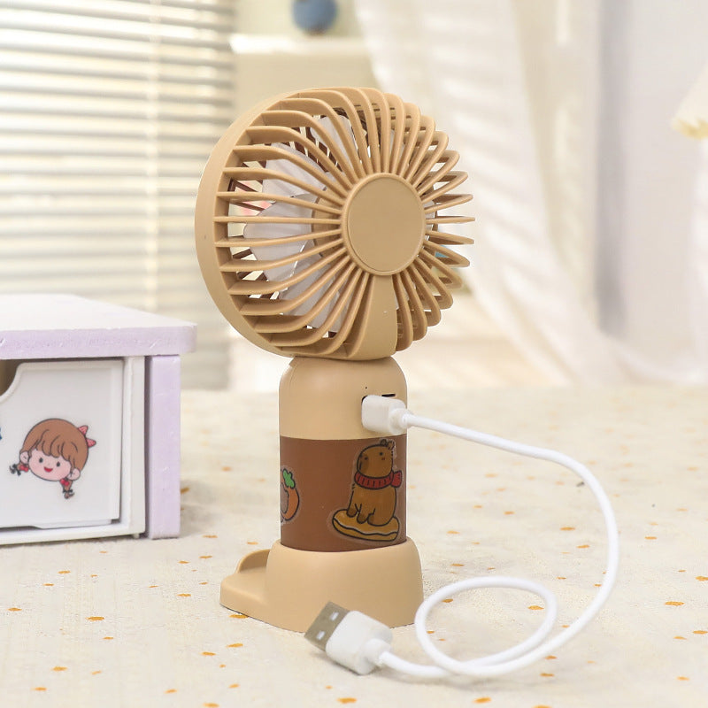 Women portable Mini Fan Bowlift