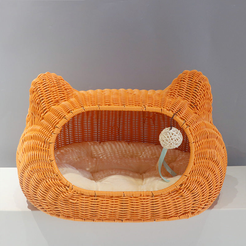 Cozy cat bed in animal design Bowlift