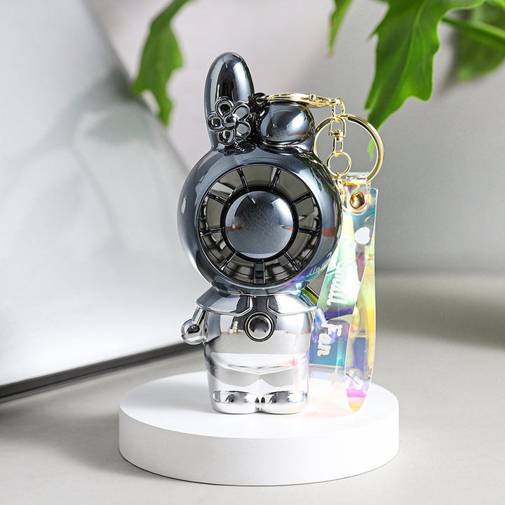 Unisex Portable Mini Fan in Cute Rabbit Design Bowlift