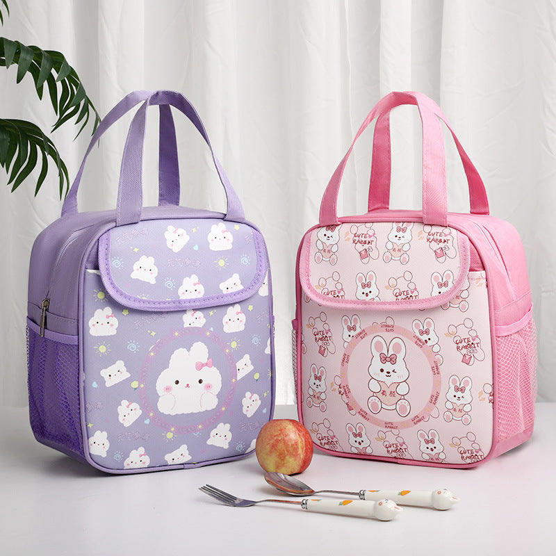 Kids Insulated Rabbit-Themed Lunch Bag Bowlift