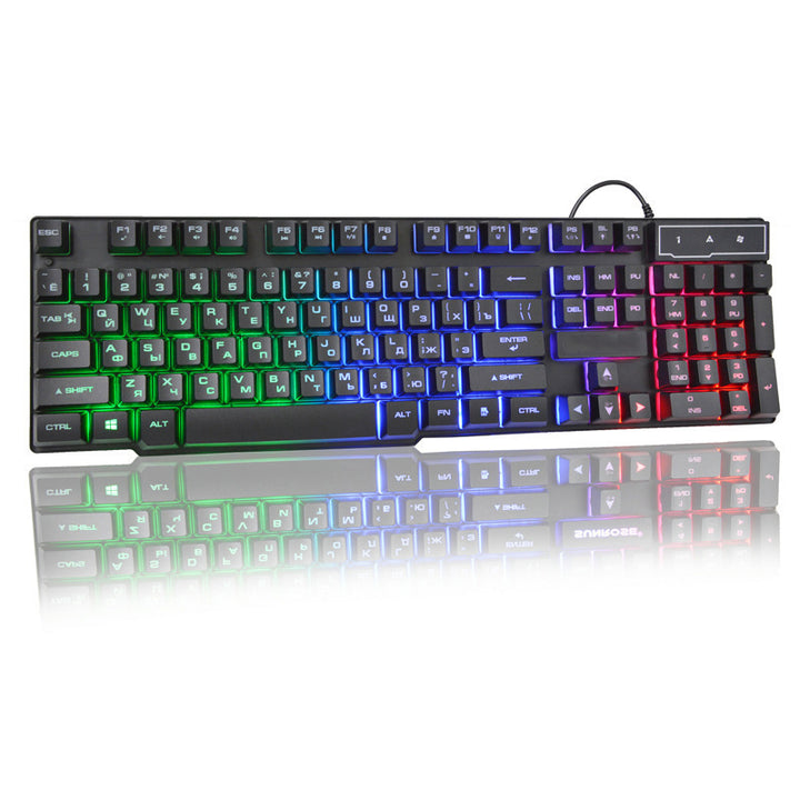 Rgb Illuminated Gaming Keyboard Bowlift