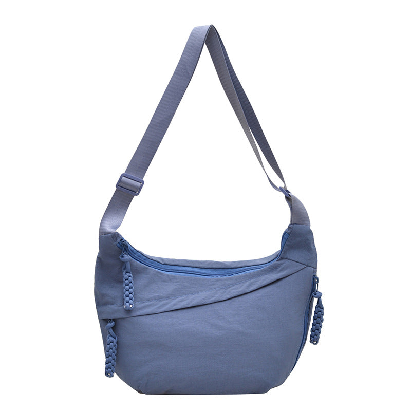 WoMulti-Pocket Lightweight Hobo Bag Bowlift
