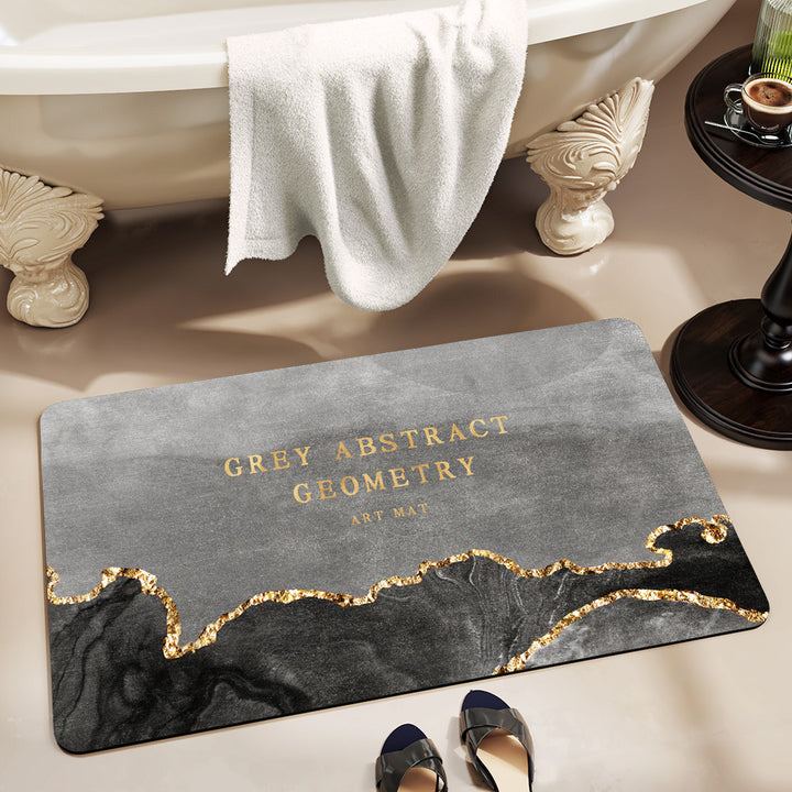 Ornate Decorative Bath Mat Bowlift