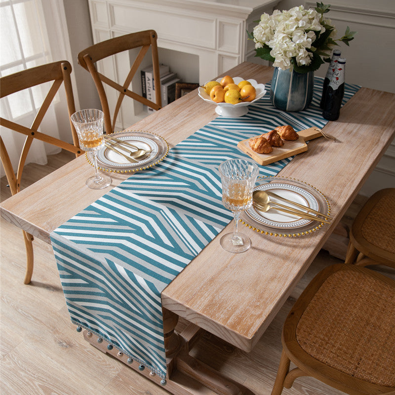Modern Geometric Table Runner