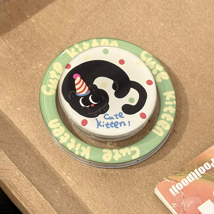 Funnier pin with cat motif Bowlift