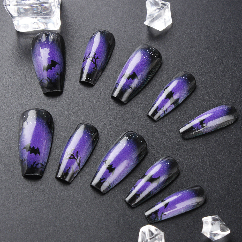 Halloween-Themed Artistic Nail Art Set Bowlift
