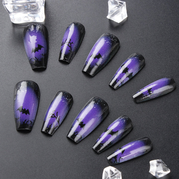 Halloween-Themed Artistic Nail Art Set Bowlift