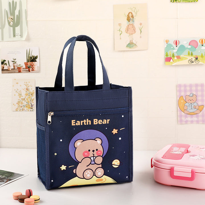 Dinosaur-Themed Insulated Lunch Bag Bowlift