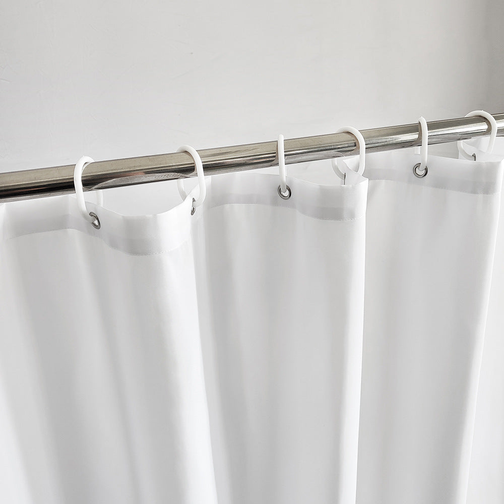 Floral Design Shower Curtain Bowlift